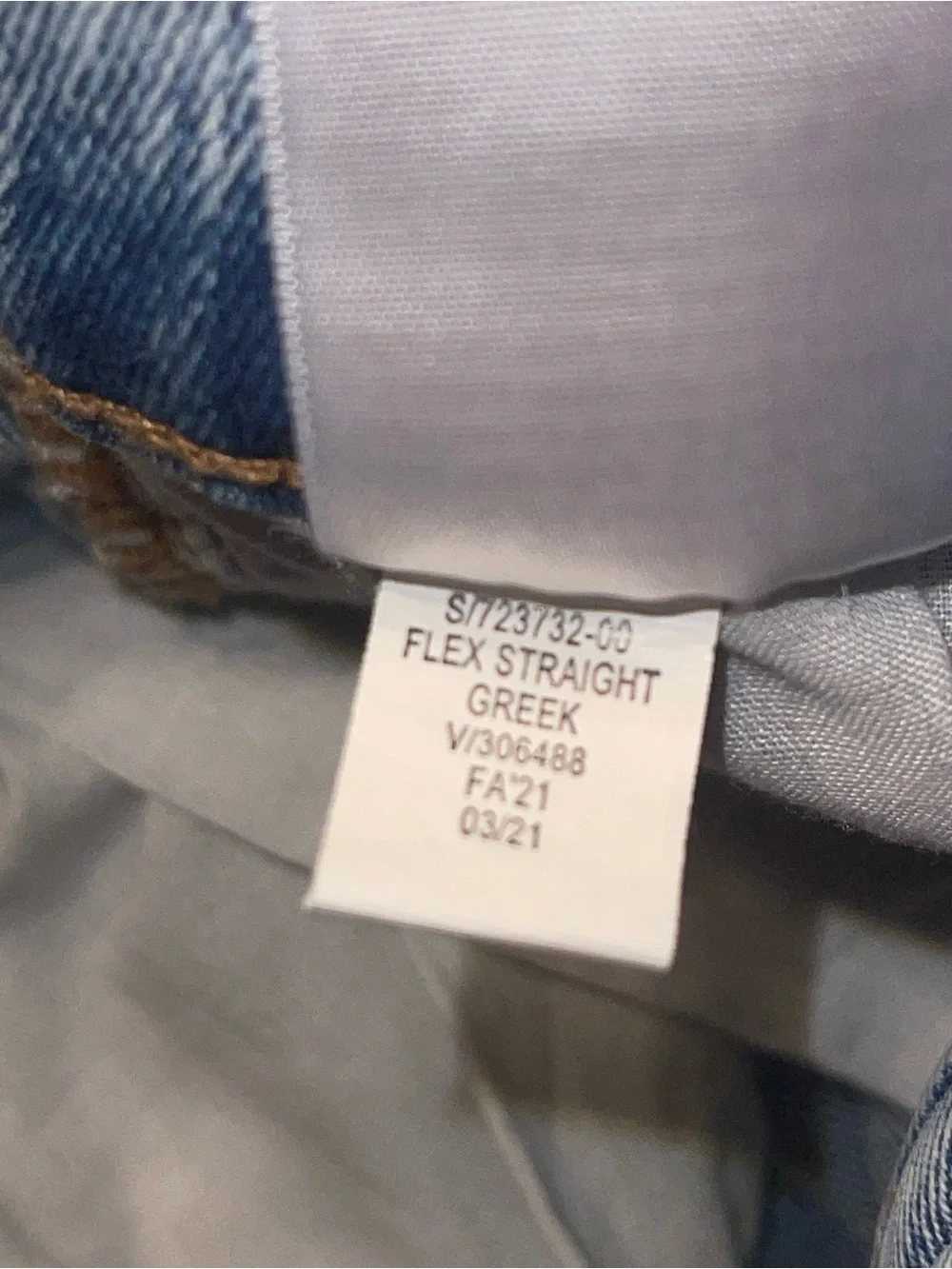 Old Navy Light Blue Kids Straight-Leg Jeans